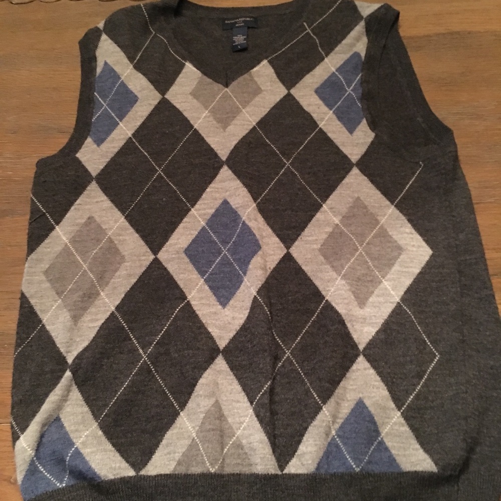 Men’s Sweater Vest L